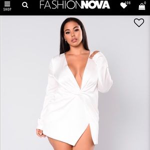 Silk White Sugar Frenzy Dress